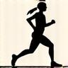 Icono de persona corriendo, representando fitness y movimiento